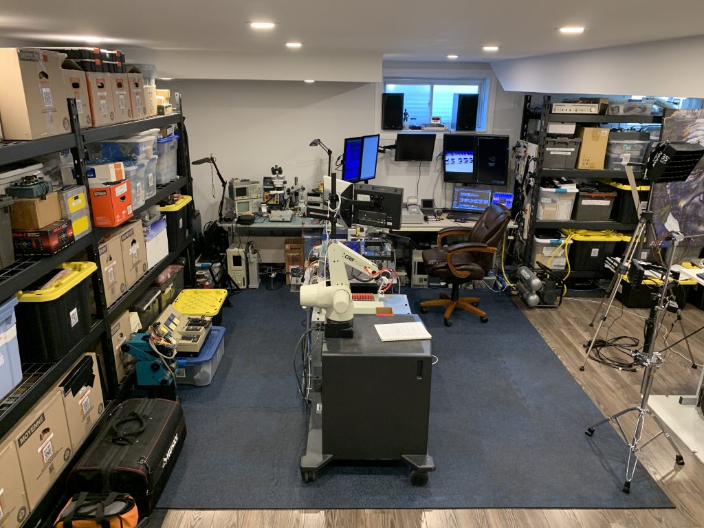 Gerry's Lab - Main work area